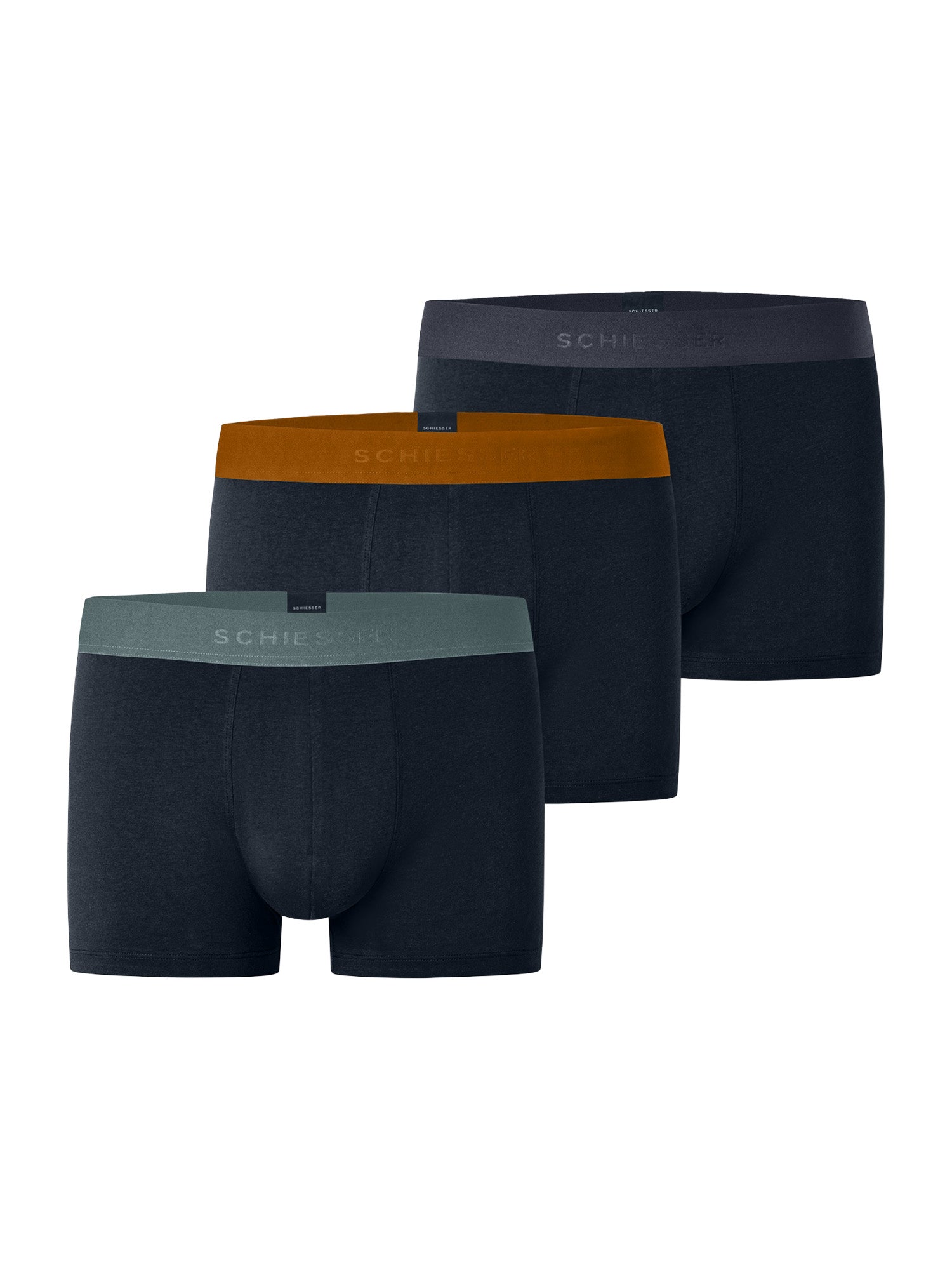 SCHIESSER Herren Trunks 95/5 3er Pack