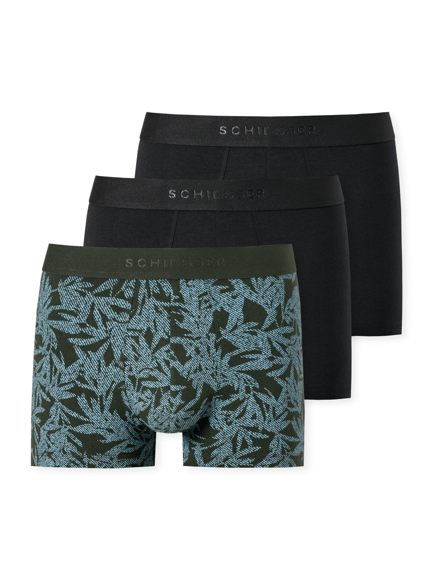 SCHIESSER Herren Trunks 95/5 3er Pack
