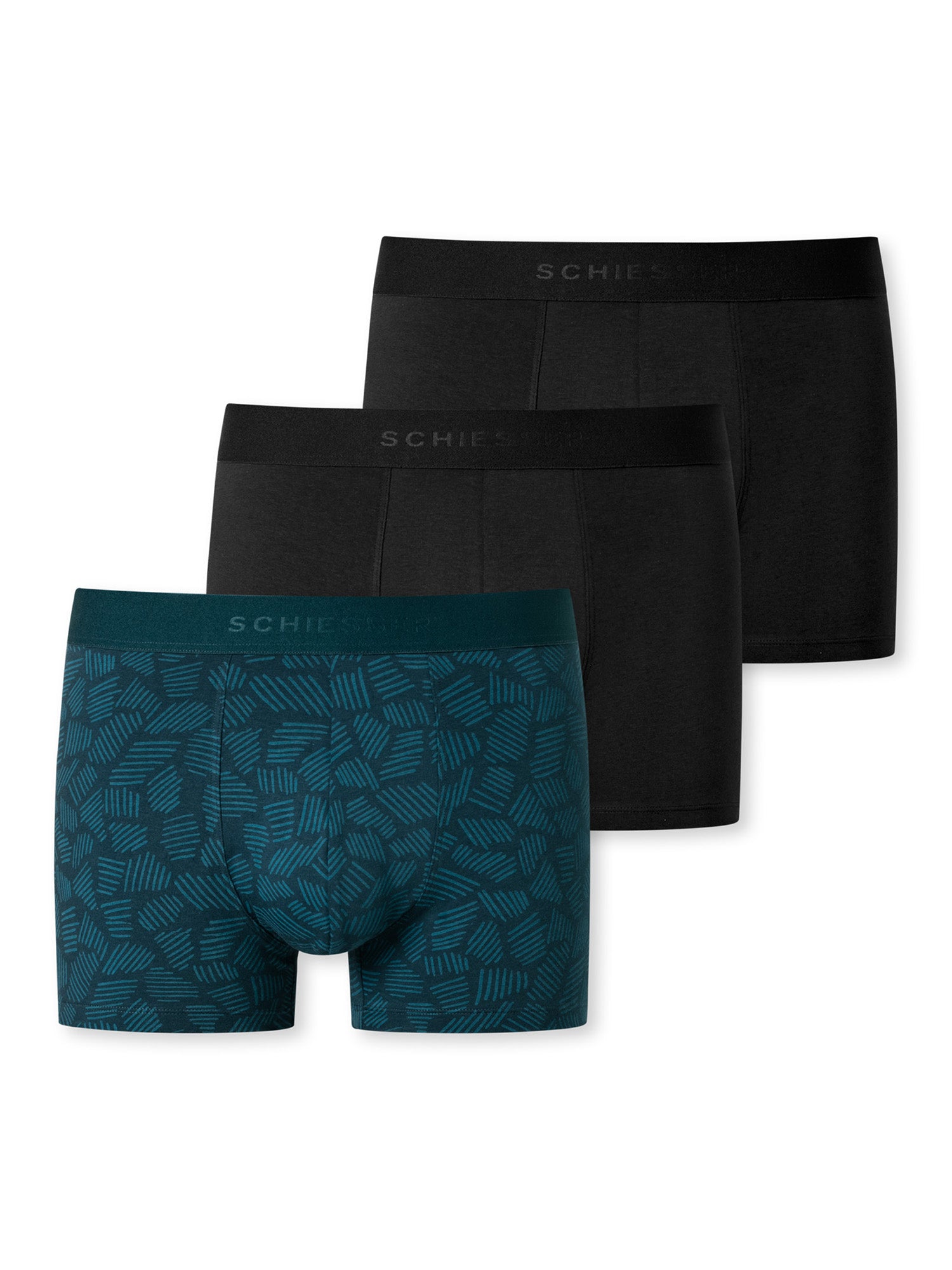 SCHIESSER Herren Trunks 95/5 3er Pack