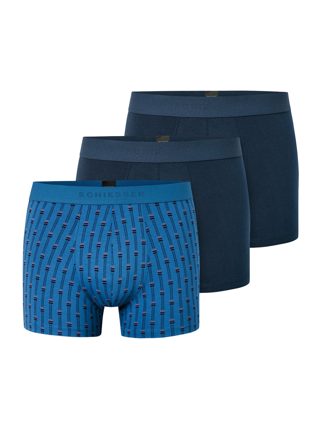 SCHIESSER Herren Trunks 95/5 3er Pack