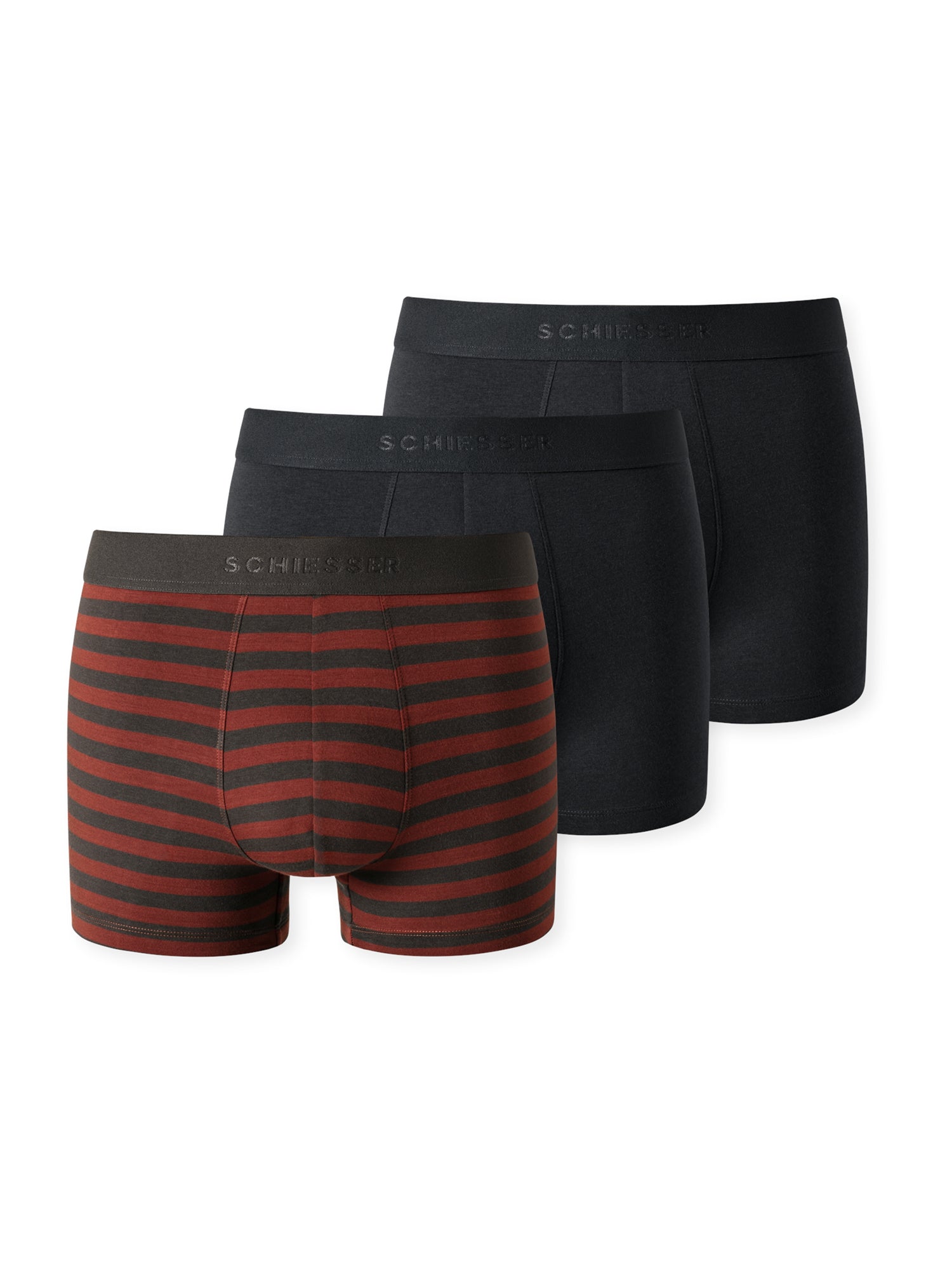 SCHIESSER Herren Trunks 95/5 3er Pack