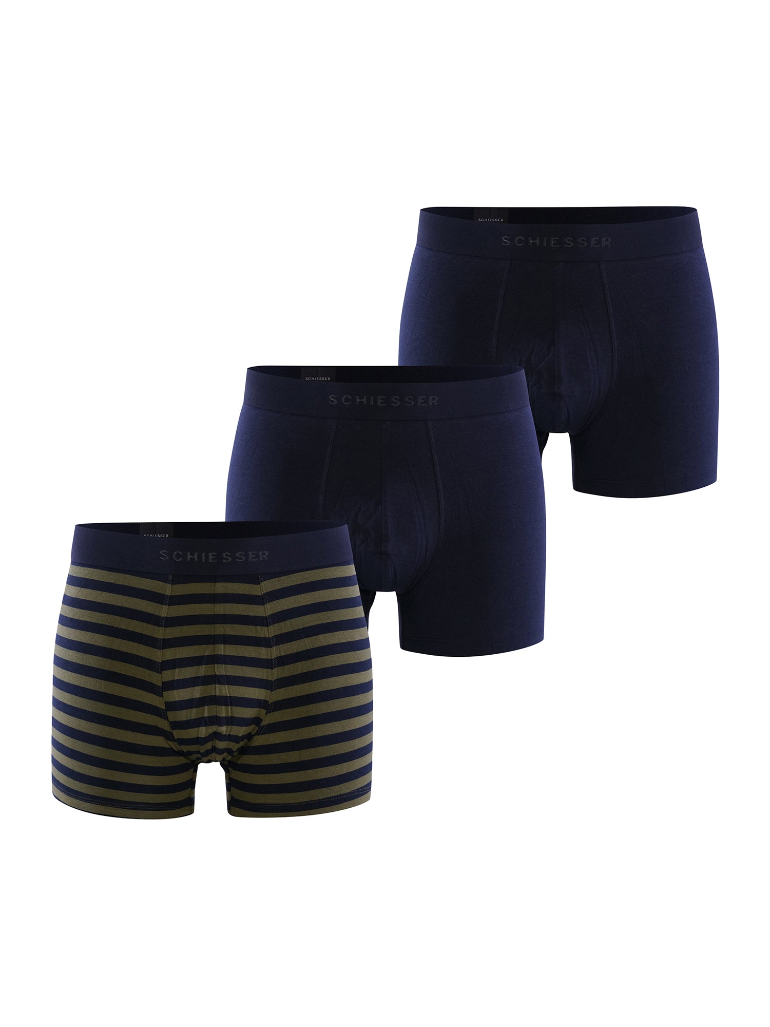 SCHIESSER Herren Trunks 95/5 3er Pack