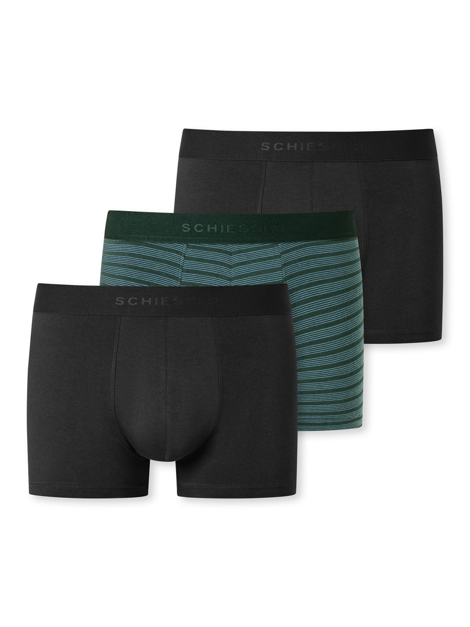 schwarz, blau / 10