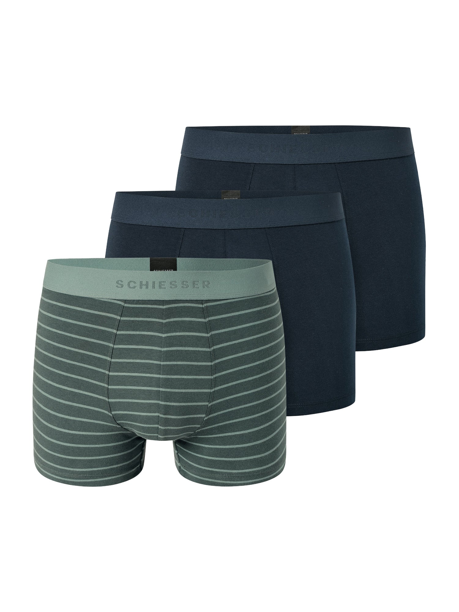 SCHIESSER Herren Trunks 95/5 3er Pack