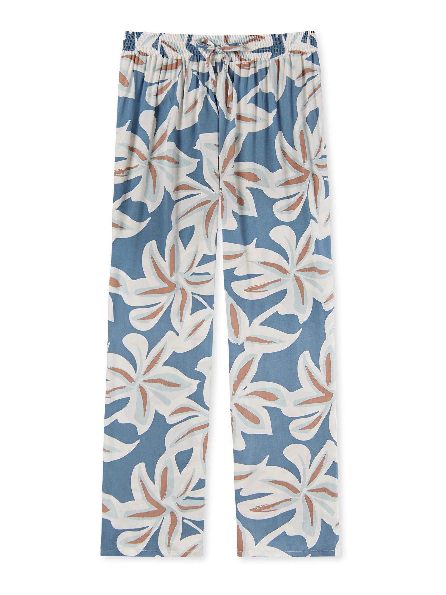 beige, blau / 34