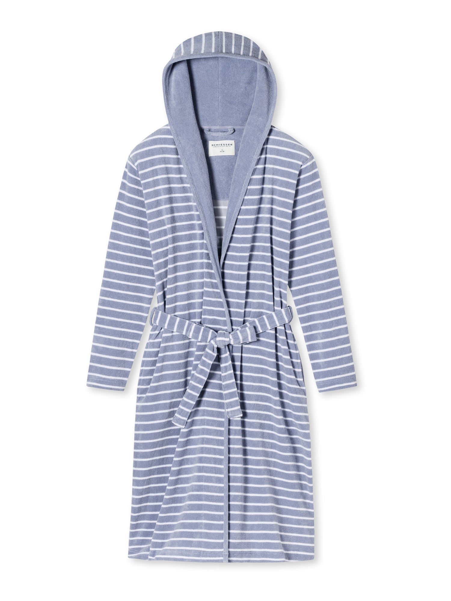 SCHIESSER Damen Bademantel Feather Terry