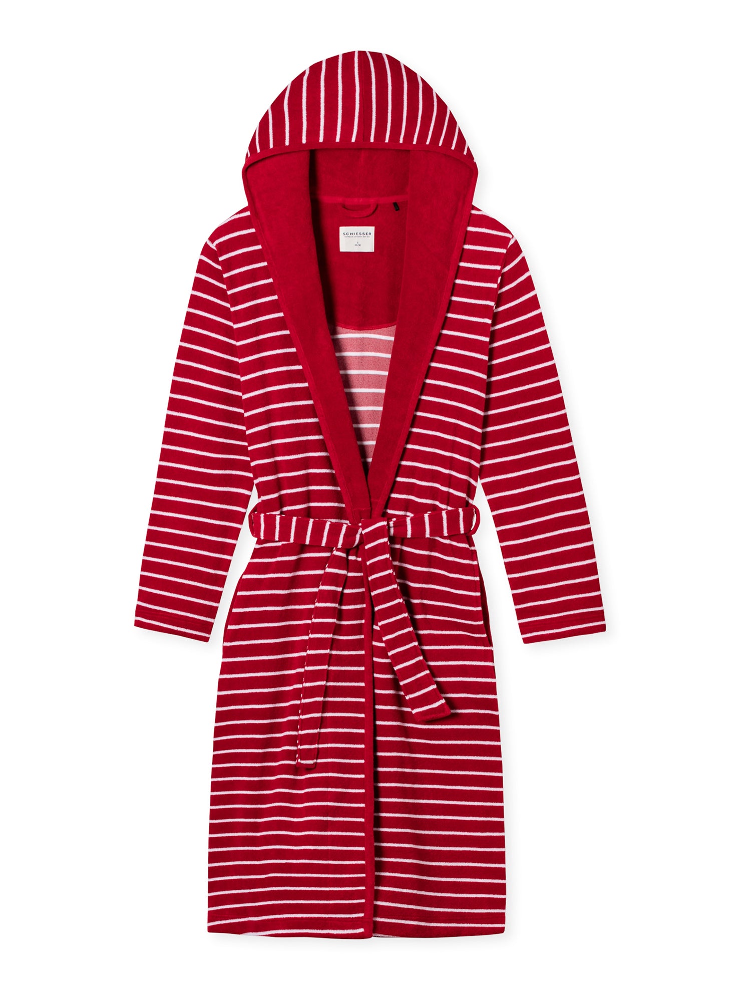 SCHIESSER Damen Bademantel Feather Terry