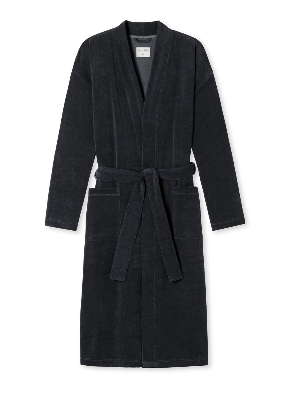 Schiesser men's bathrobe Feather Terry