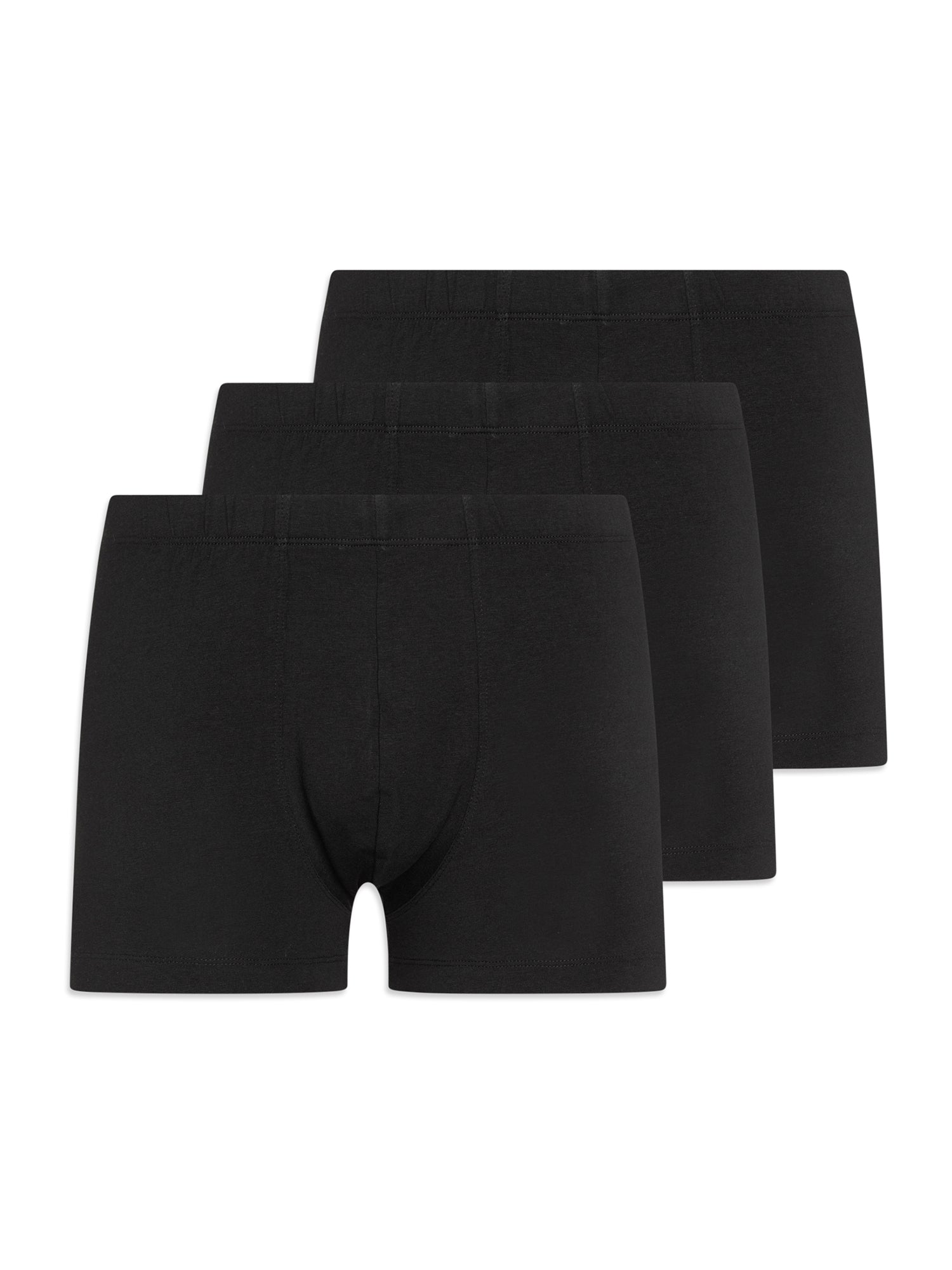 SCHIESSER Herren Trunks Uncover Cotton 3er Pack