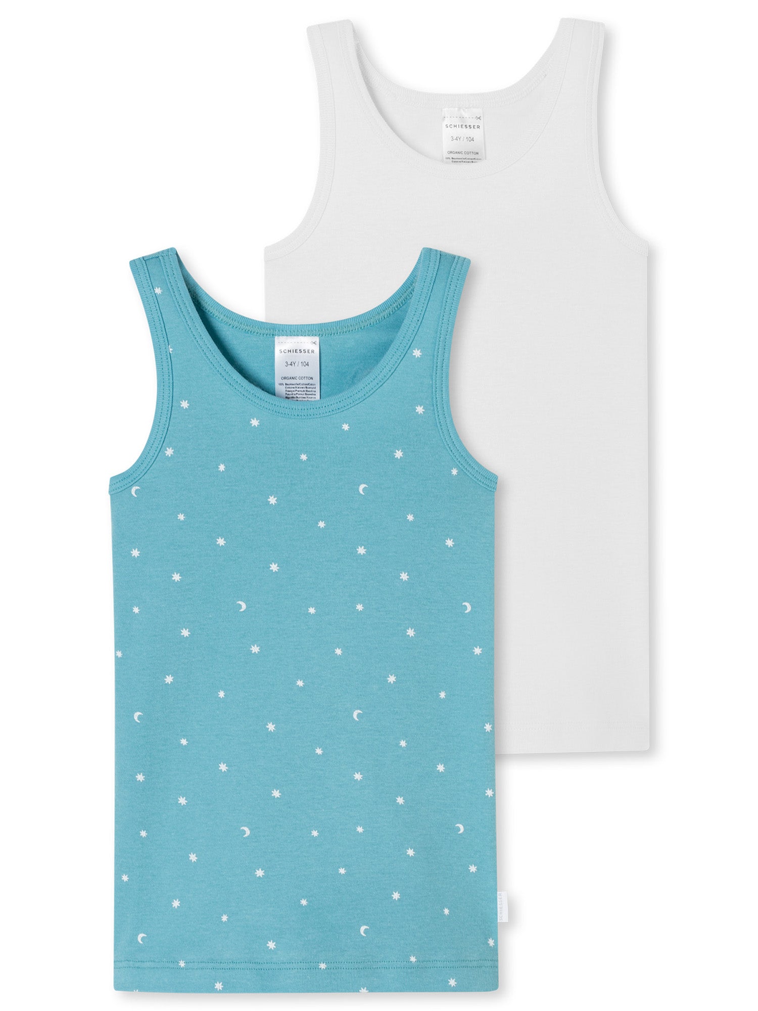 blau, weiss / 104