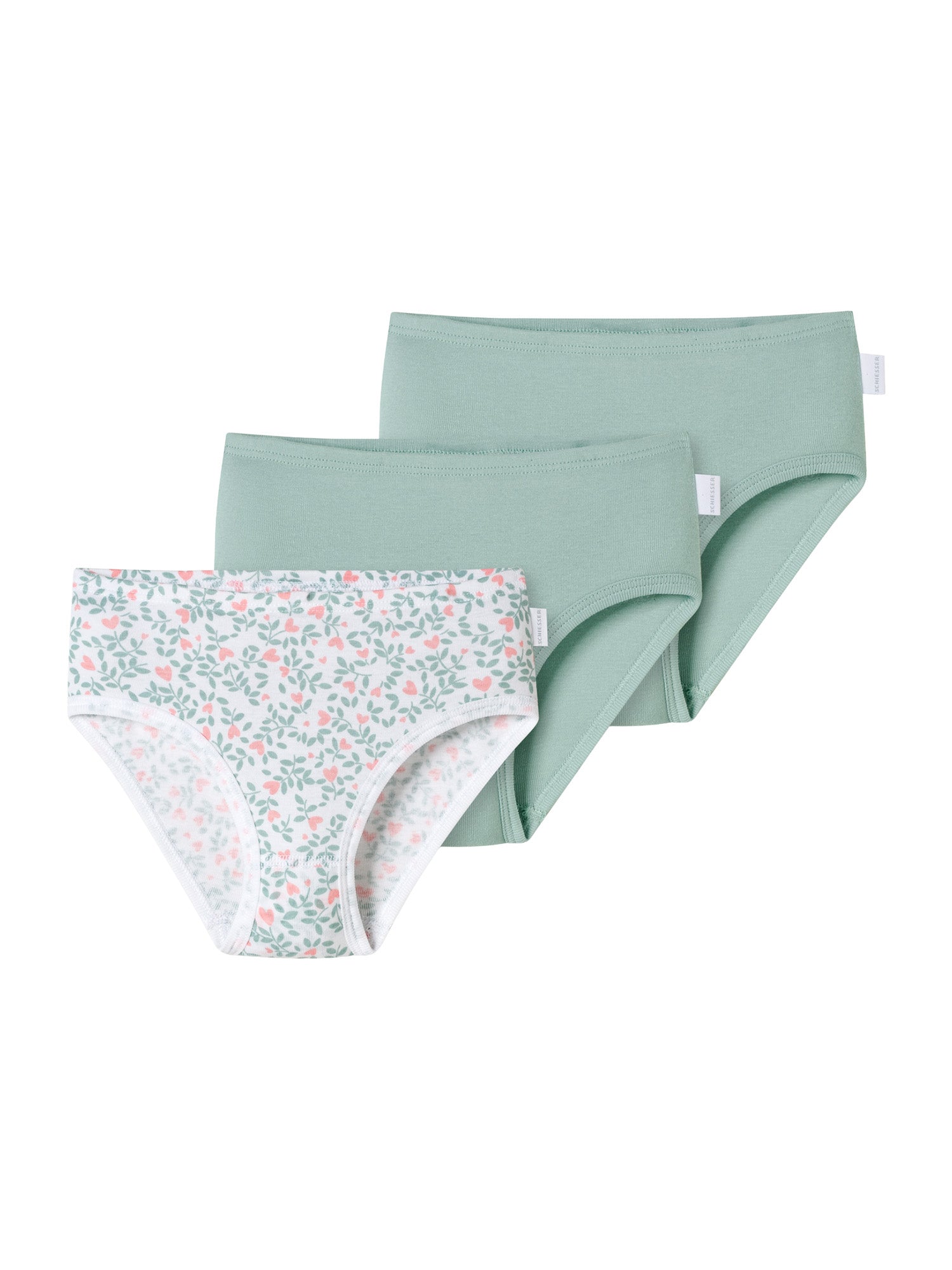 SCHIESSER Mädchen Slip Fine Rib 3er Pack