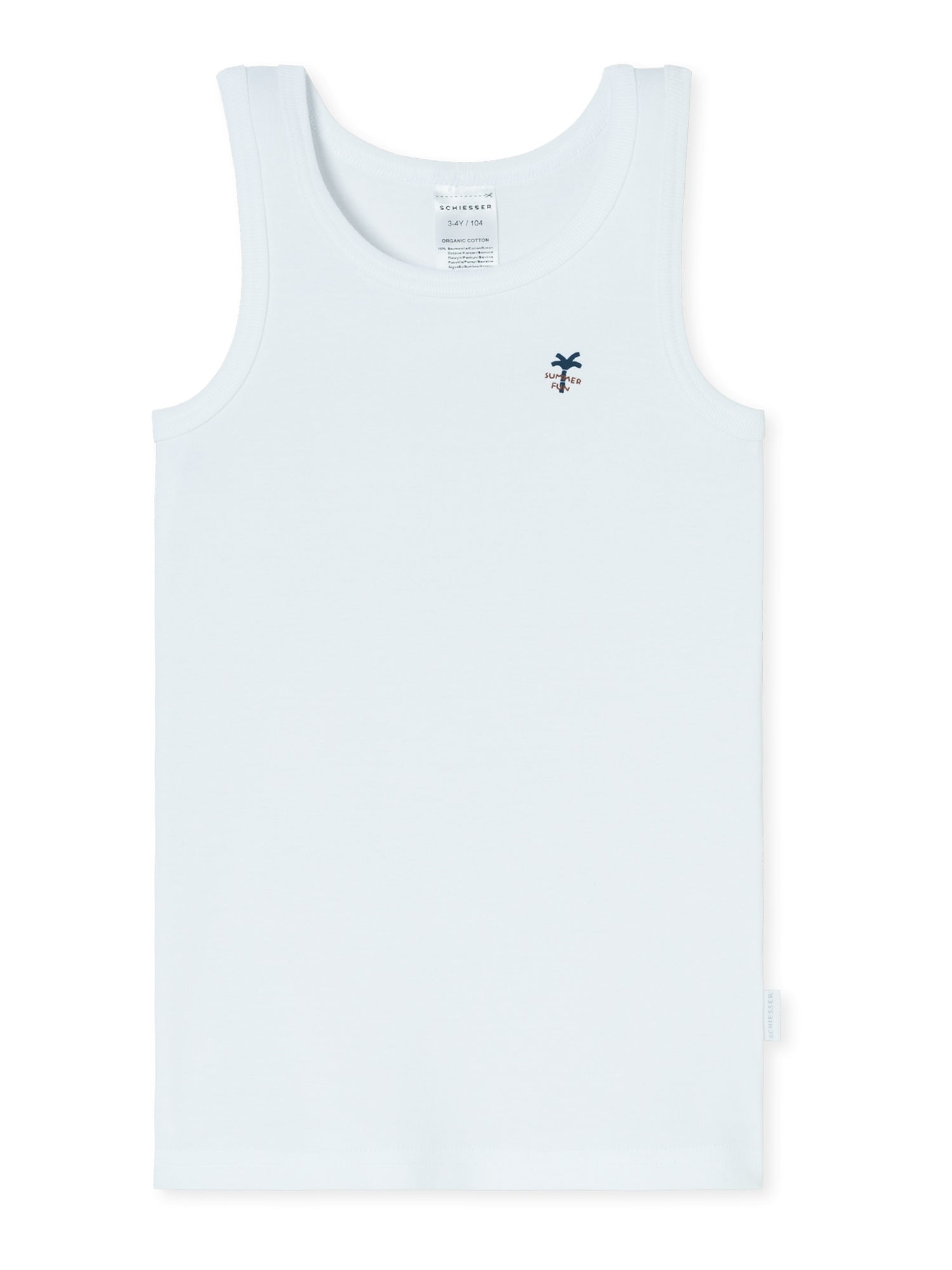 jeansblau, weiss / 104