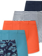 blau, weiss, orange / 104