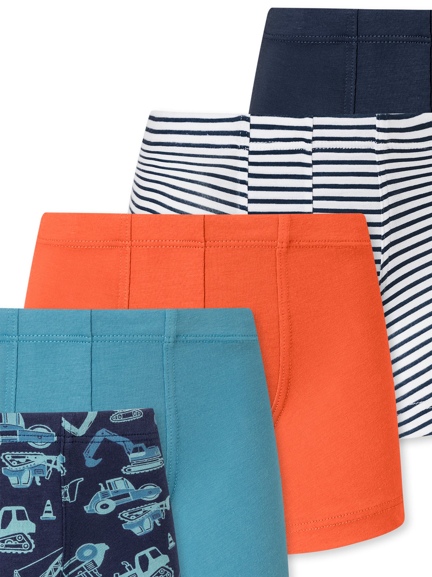 blau, weiss, orange / 104