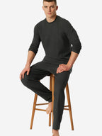 Schiesser Men's Pyjamas Selected Premium Warming