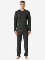 Schiesser Men's Pyjamas Selected Premium Warming