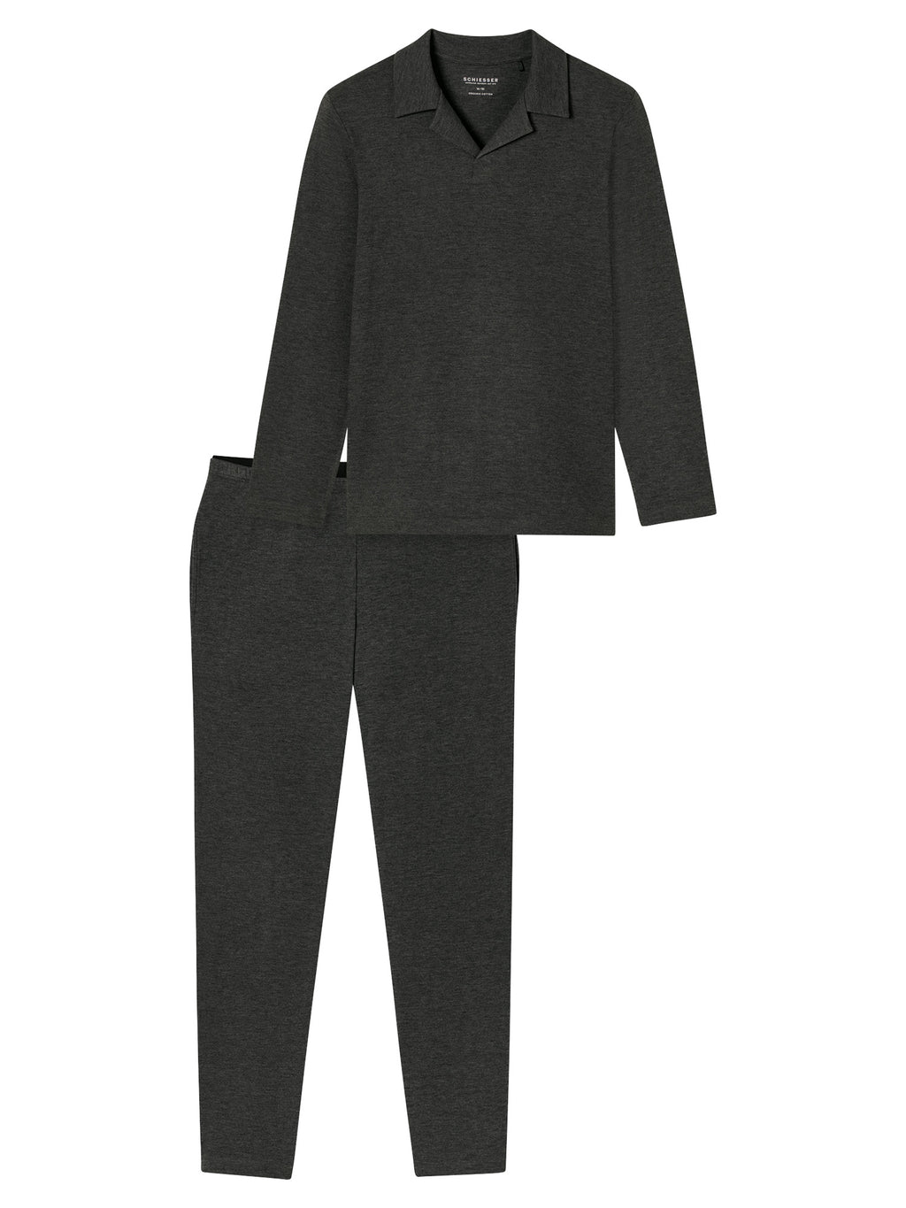 Schiesser Heren Pyjama Selected Premium Warming