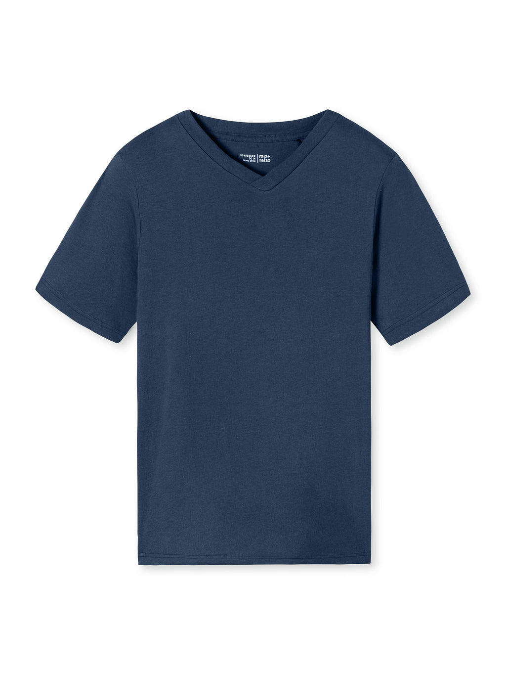 Schiesser Men's Pyjama Top T-Shirt - Mix + Relax