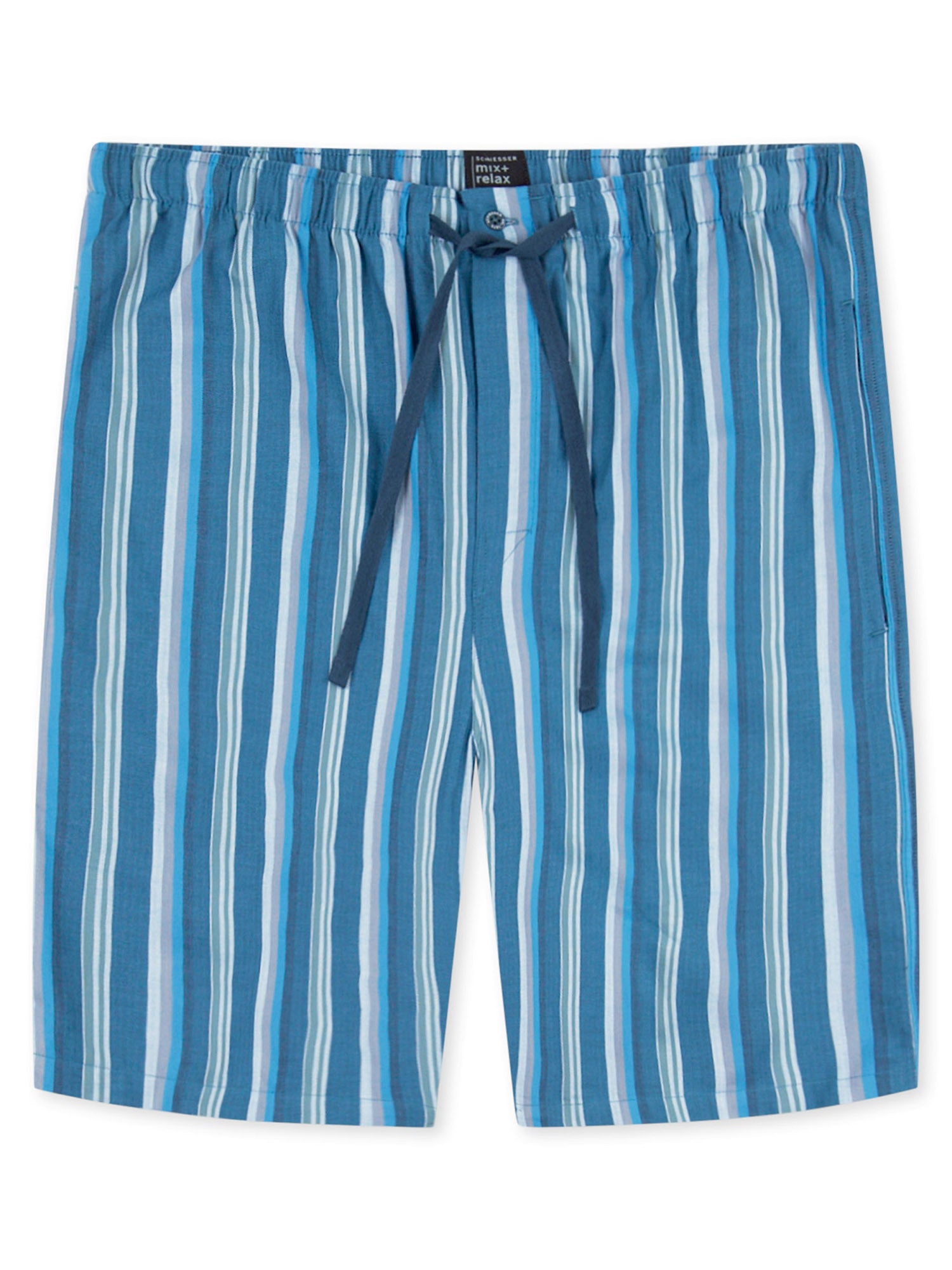 SCHIESSER Herren Pyjamashorts Mix & Relax