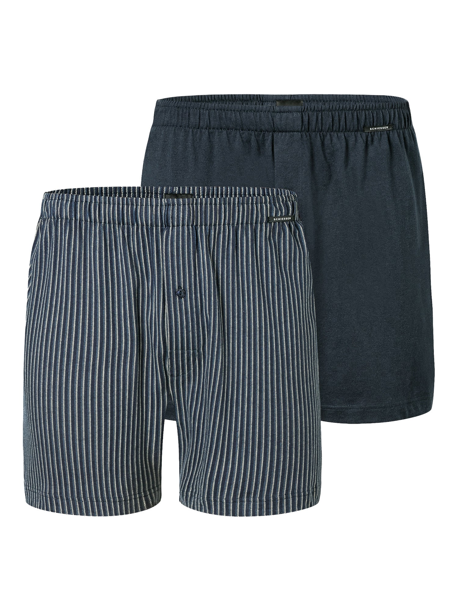SCHIESSER Herren Boxershorts 2er Pack