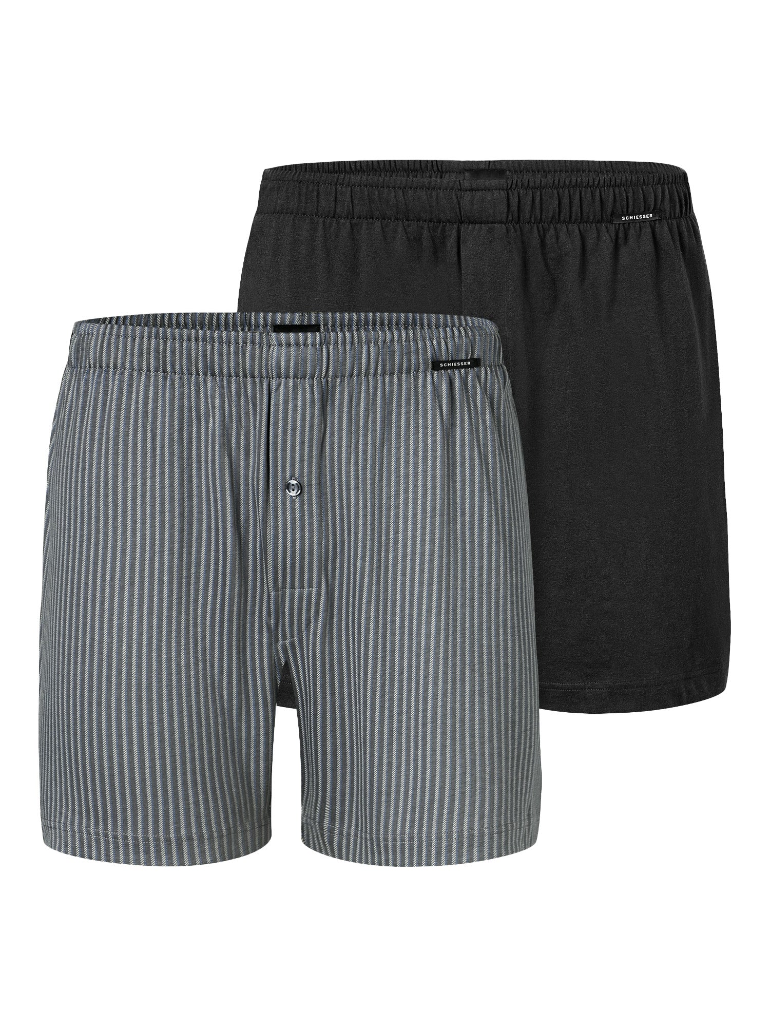 SCHIESSER Herren Boxershorts 2er Pack