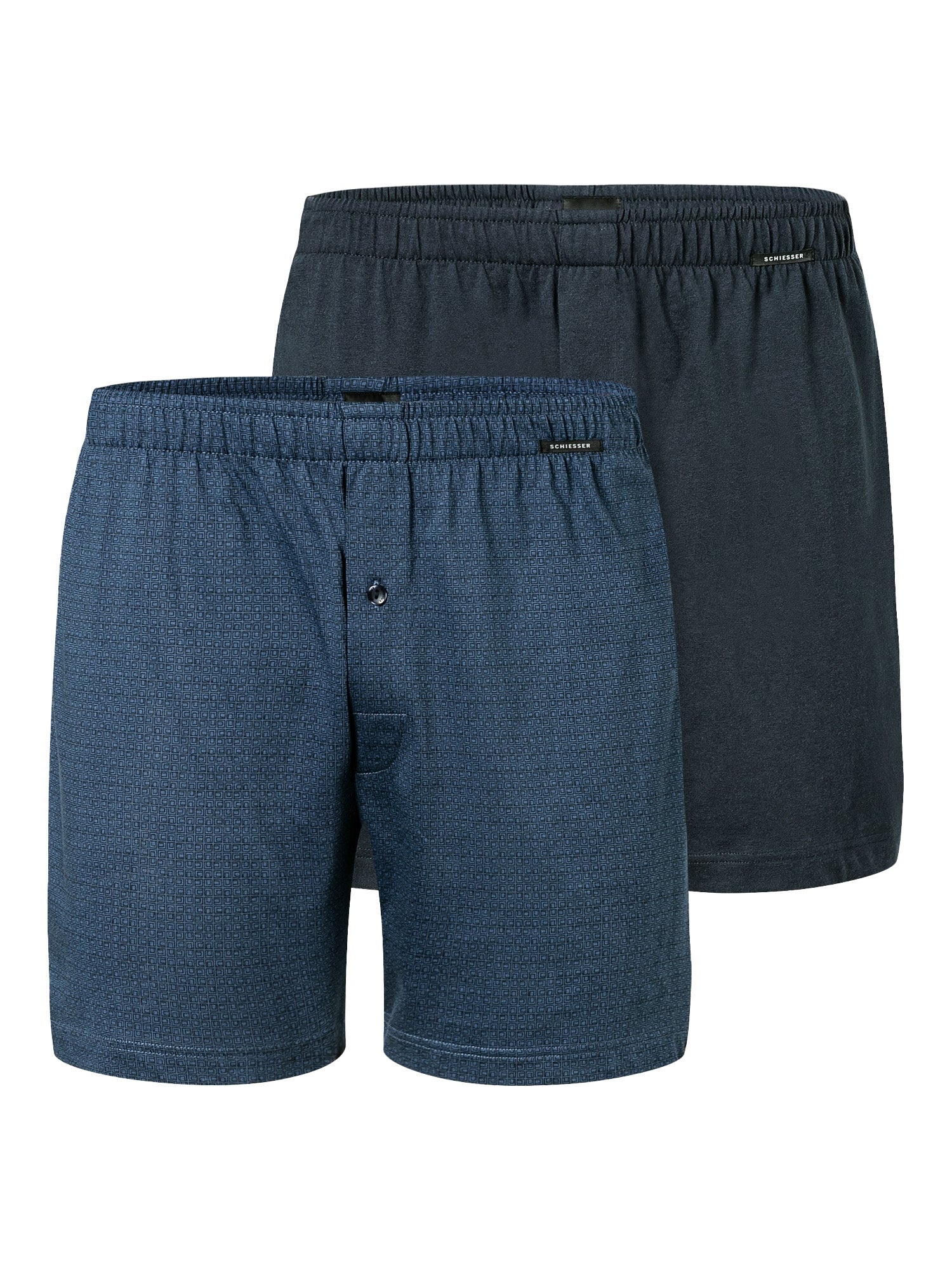 SCHIESSER Herren Boxershorts 2er Pack
