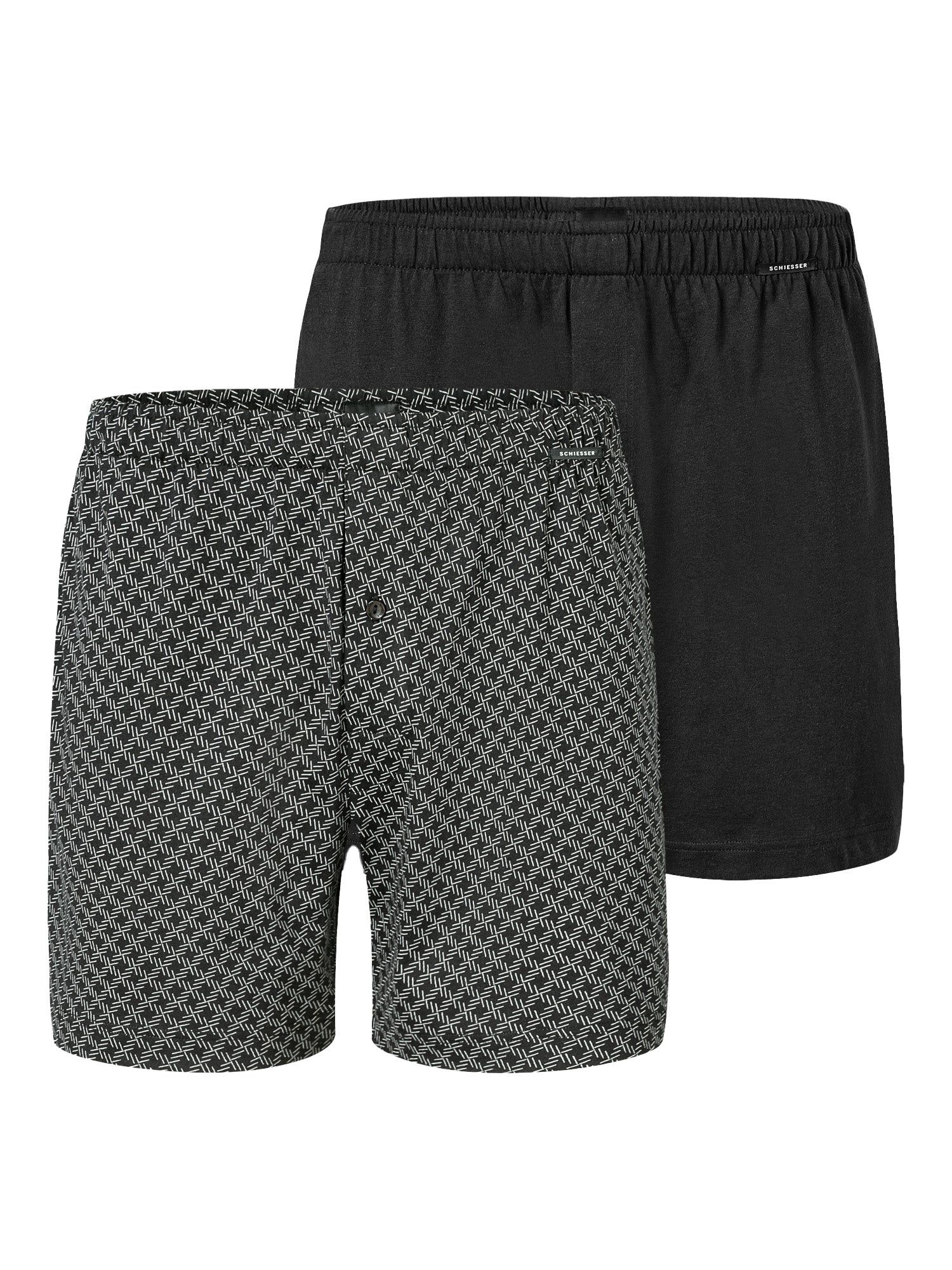 SCHIESSER Herren Boxershorts 2er Pack