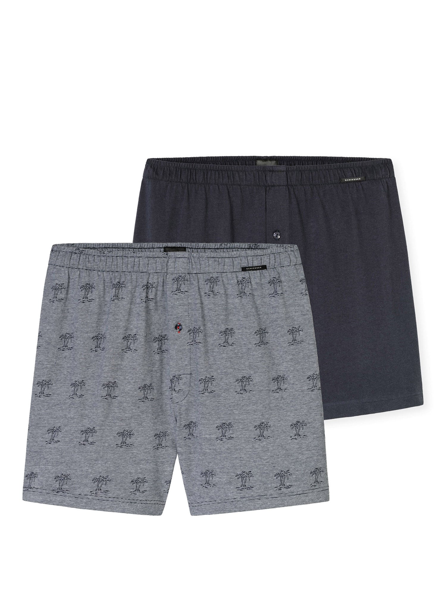 SCHIESSER Herren Boxershorts 2er Pack