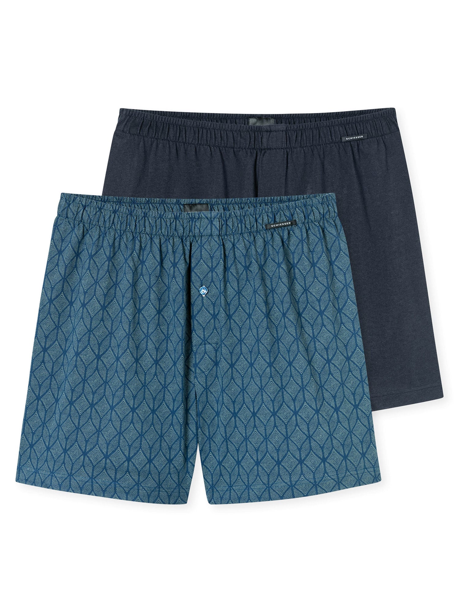 SCHIESSER Herren Boxershorts 2er Pack
