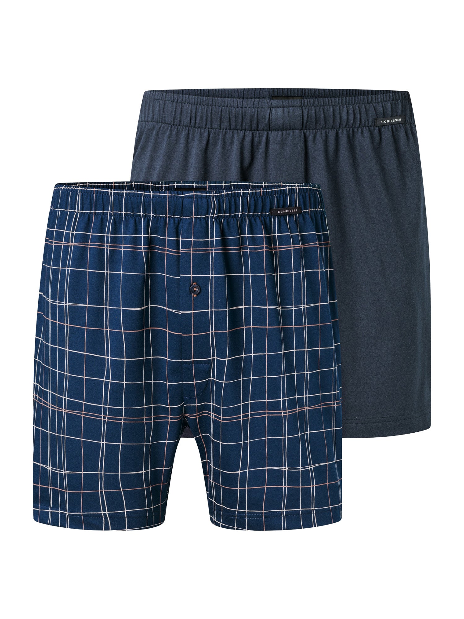 SCHIESSER Herren Boxershorts 2er Pack