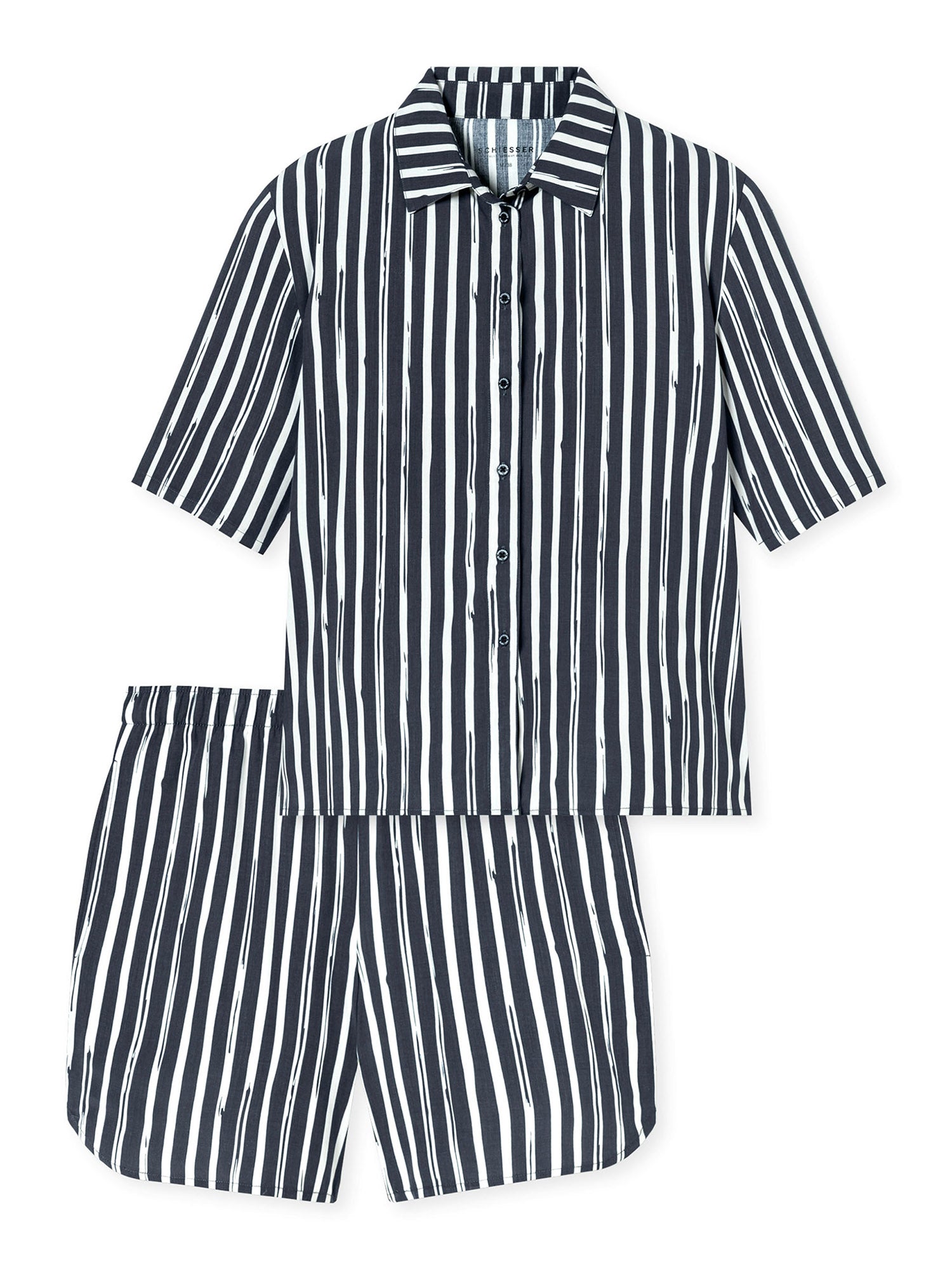 SCHIESSER Damen Pyjama Selected Premium 7/8 Kurz