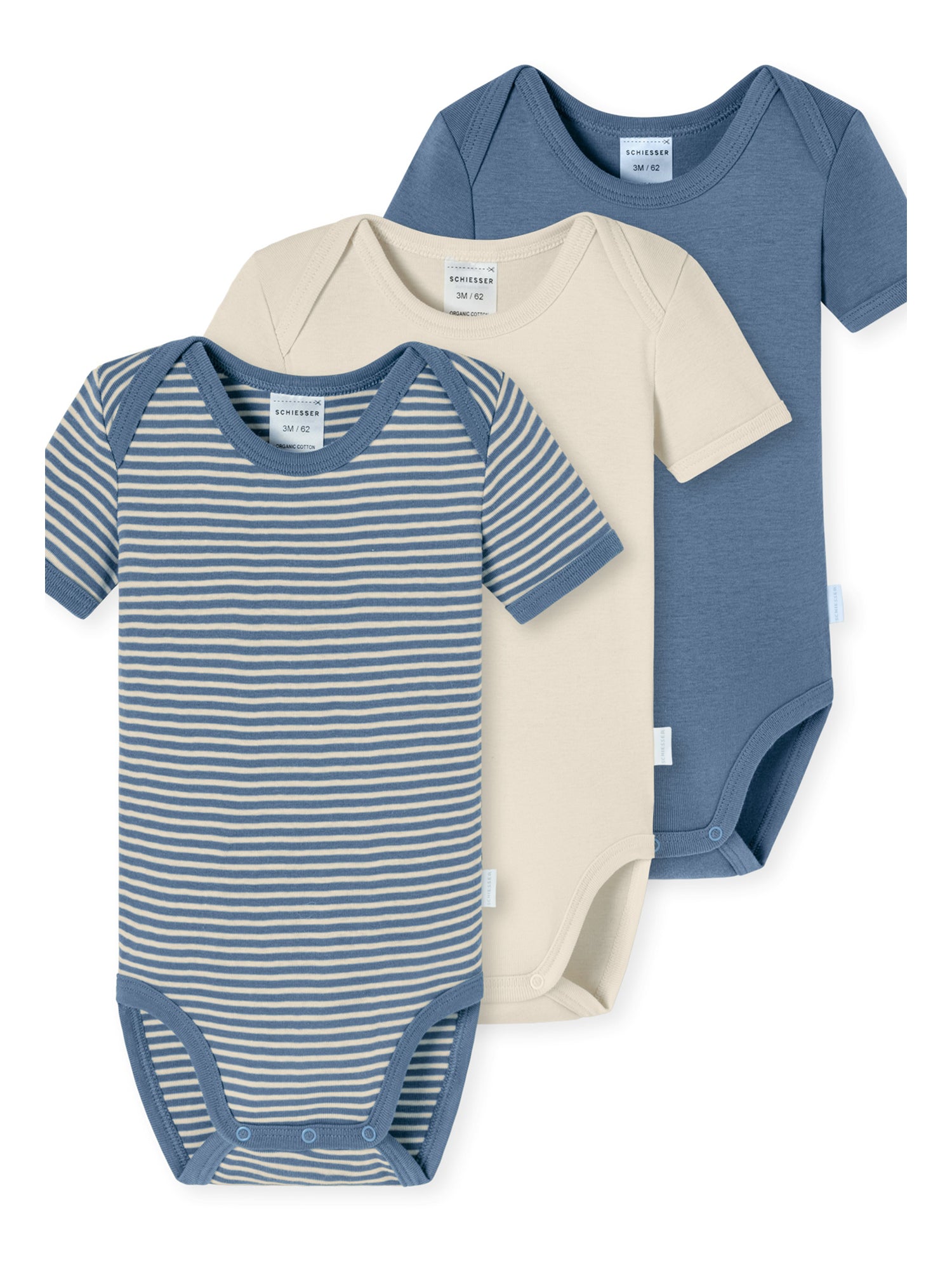 blau, creme / 104