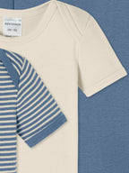 blau, creme / 104