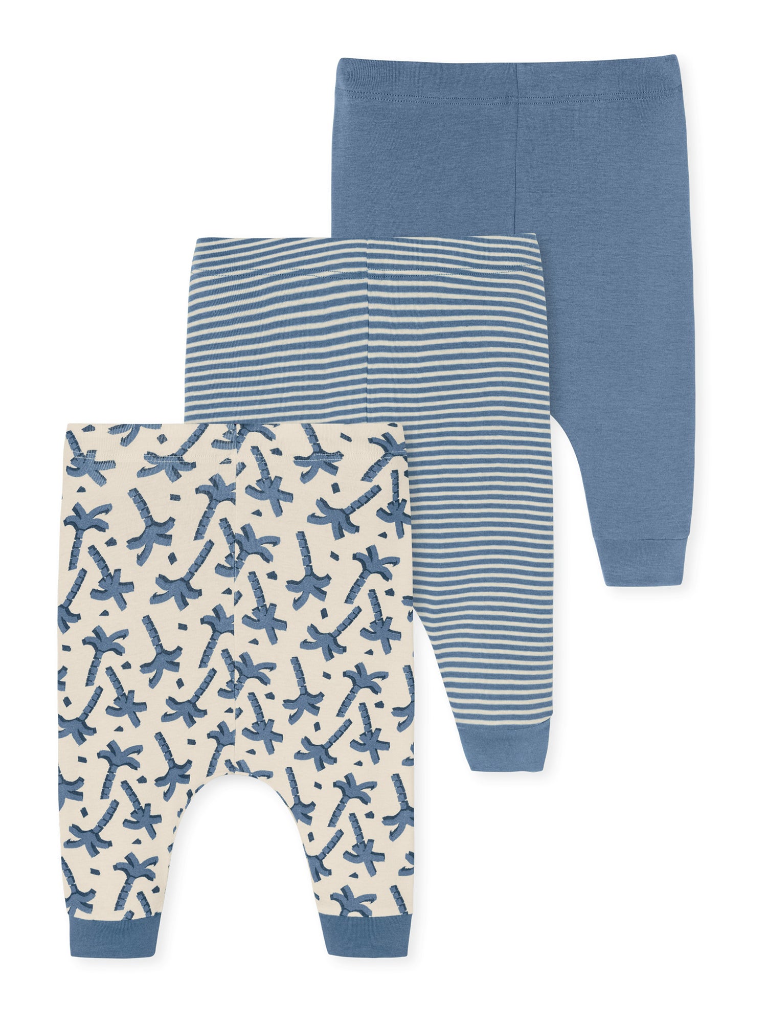 blau, creme / 104
