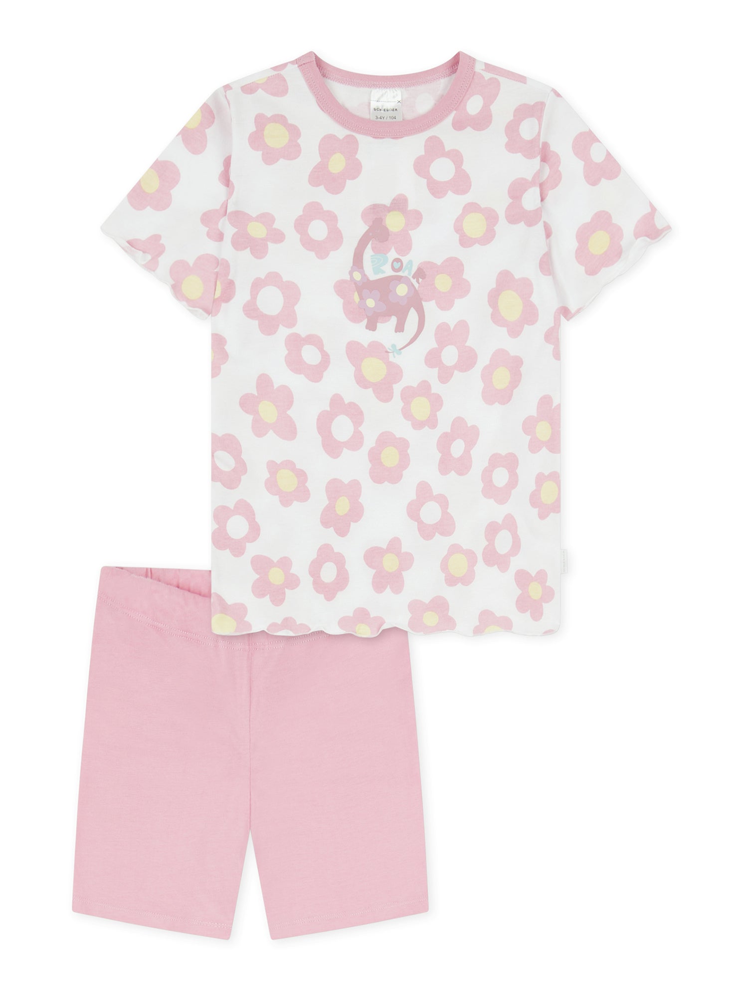 SCHIESSER Mädchen Pyjama Girls World Kurz