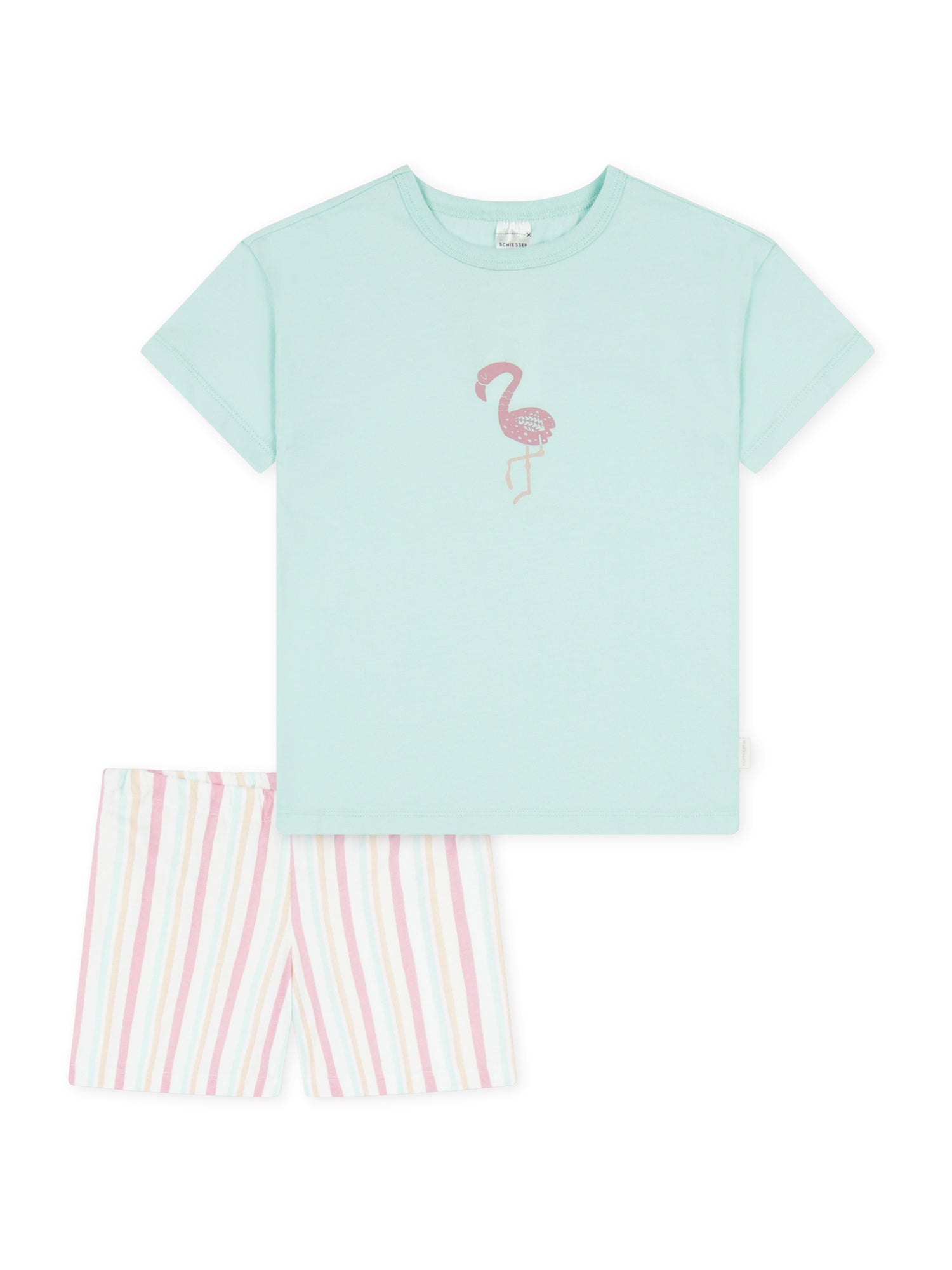 SCHIESSER Mädchen Pyjama Girls World Kurz