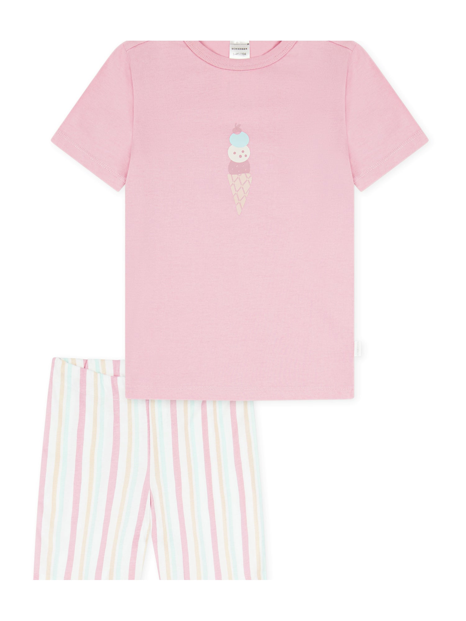 SCHIESSER Mädchen Pyjama Girls World Kurz