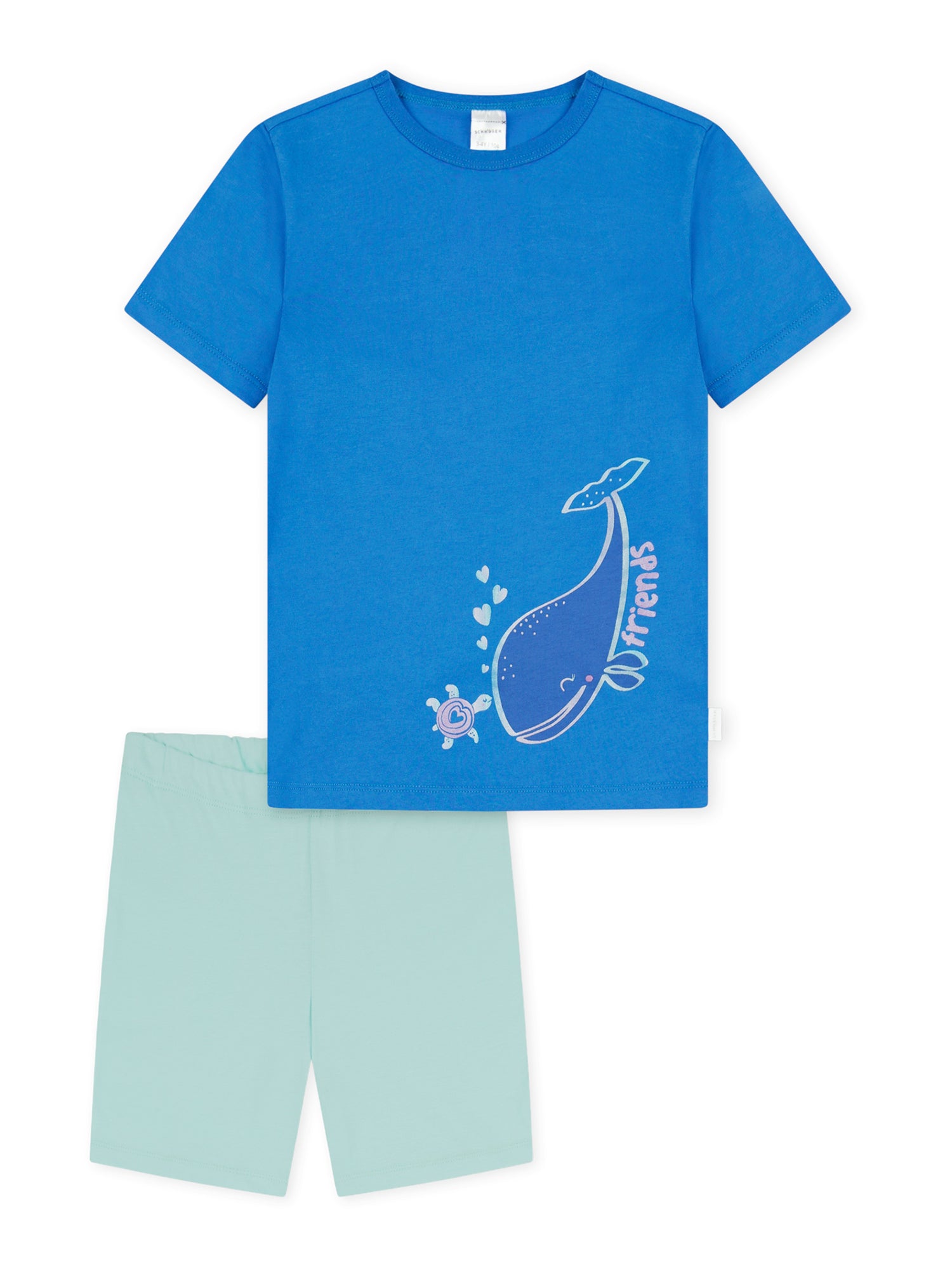SCHIESSER Mädchen Pyjama Girls World Kurz