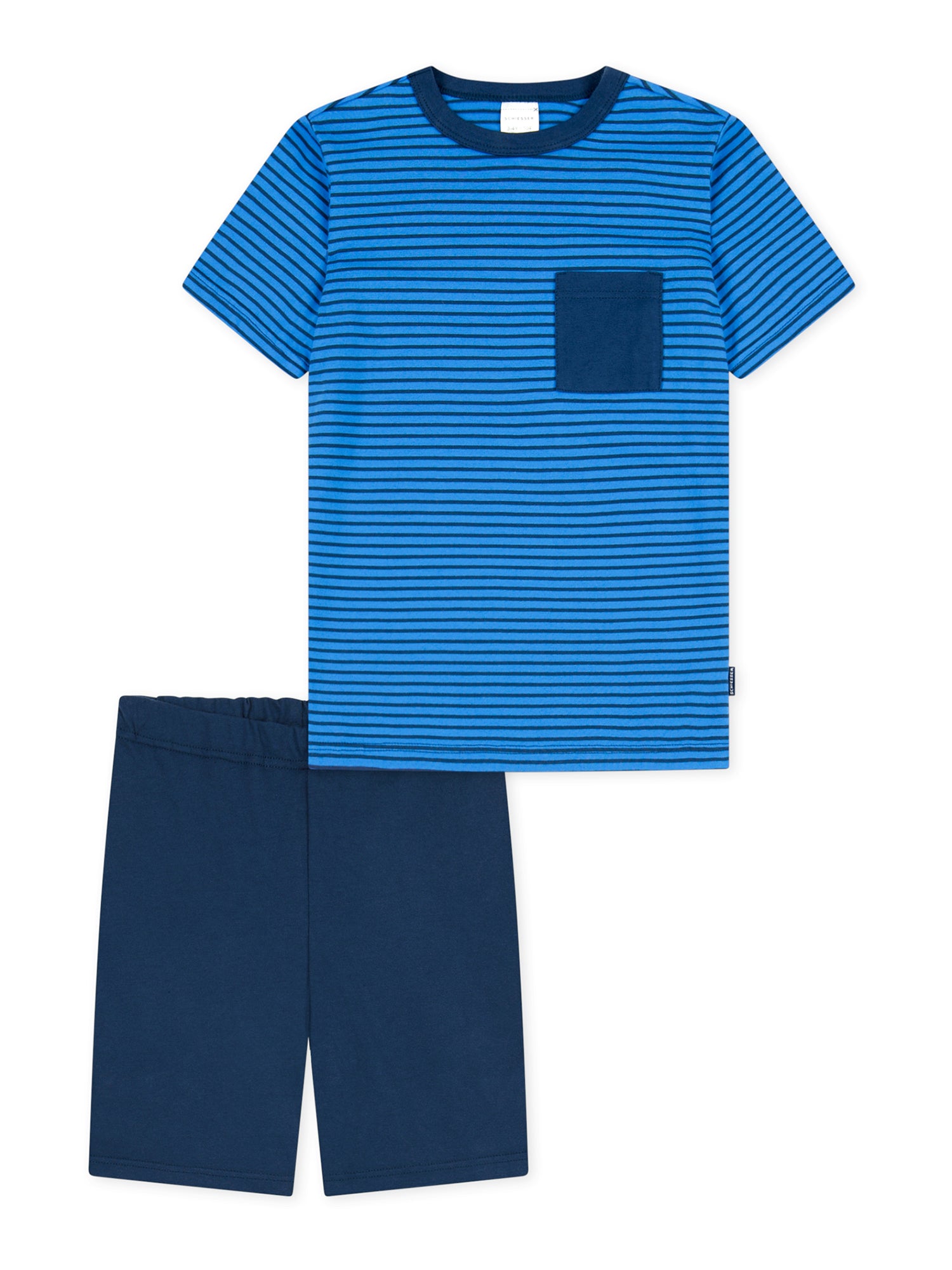 SCHIESSER Jungen Pyjama Boys World Kurz