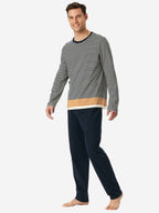 Schiesser men's pajamas casual nightwear