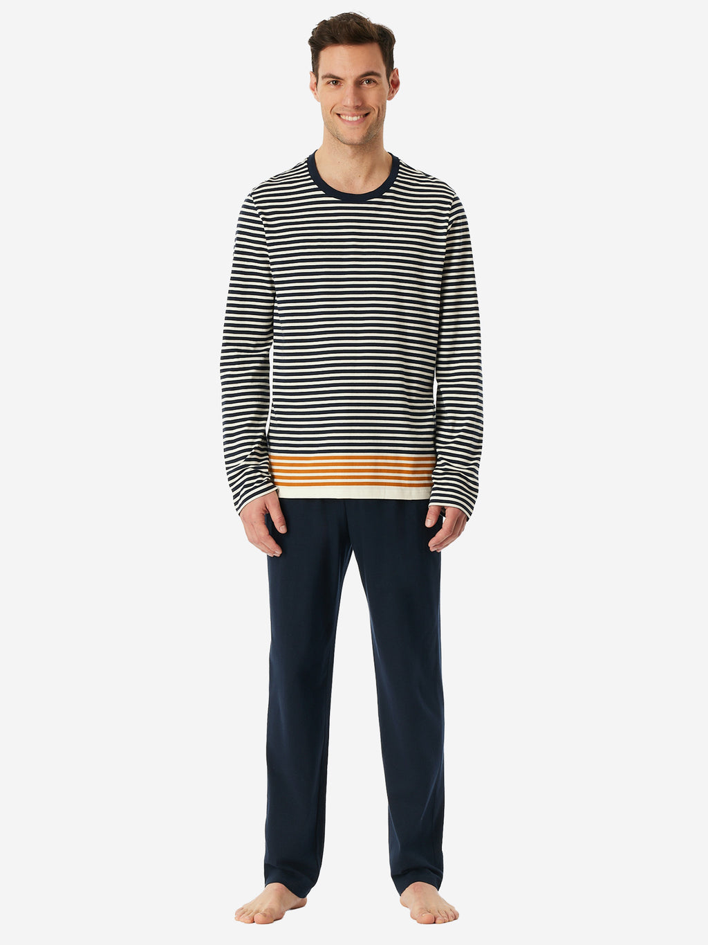 Schiesser men's pajamas casual nightwear