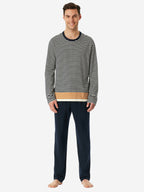 Schiesser men's pajamas casual nightwear