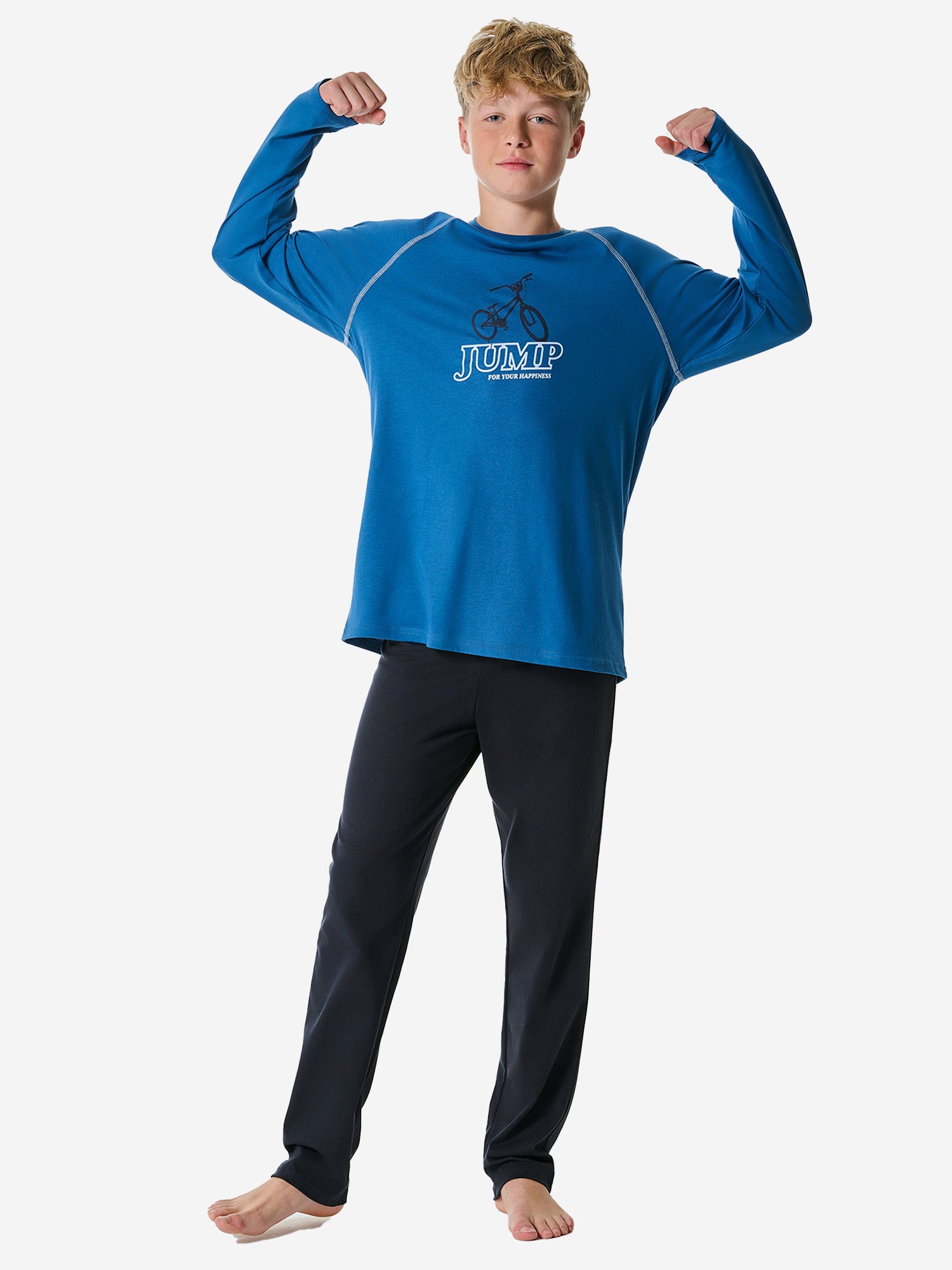 SCHIESSER Jungen Pyjama Nightwear Lang