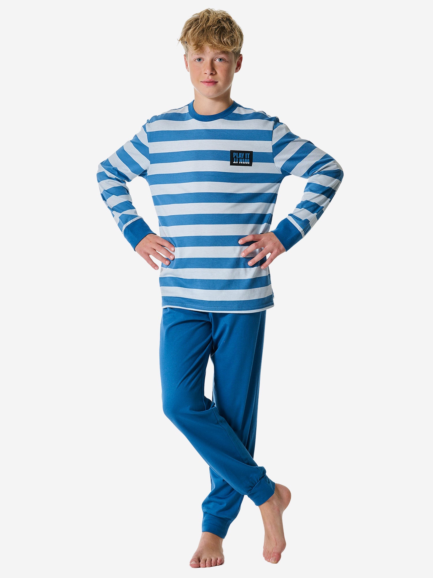 SCHIESSER Jungen Pyjama Nightwear Lang