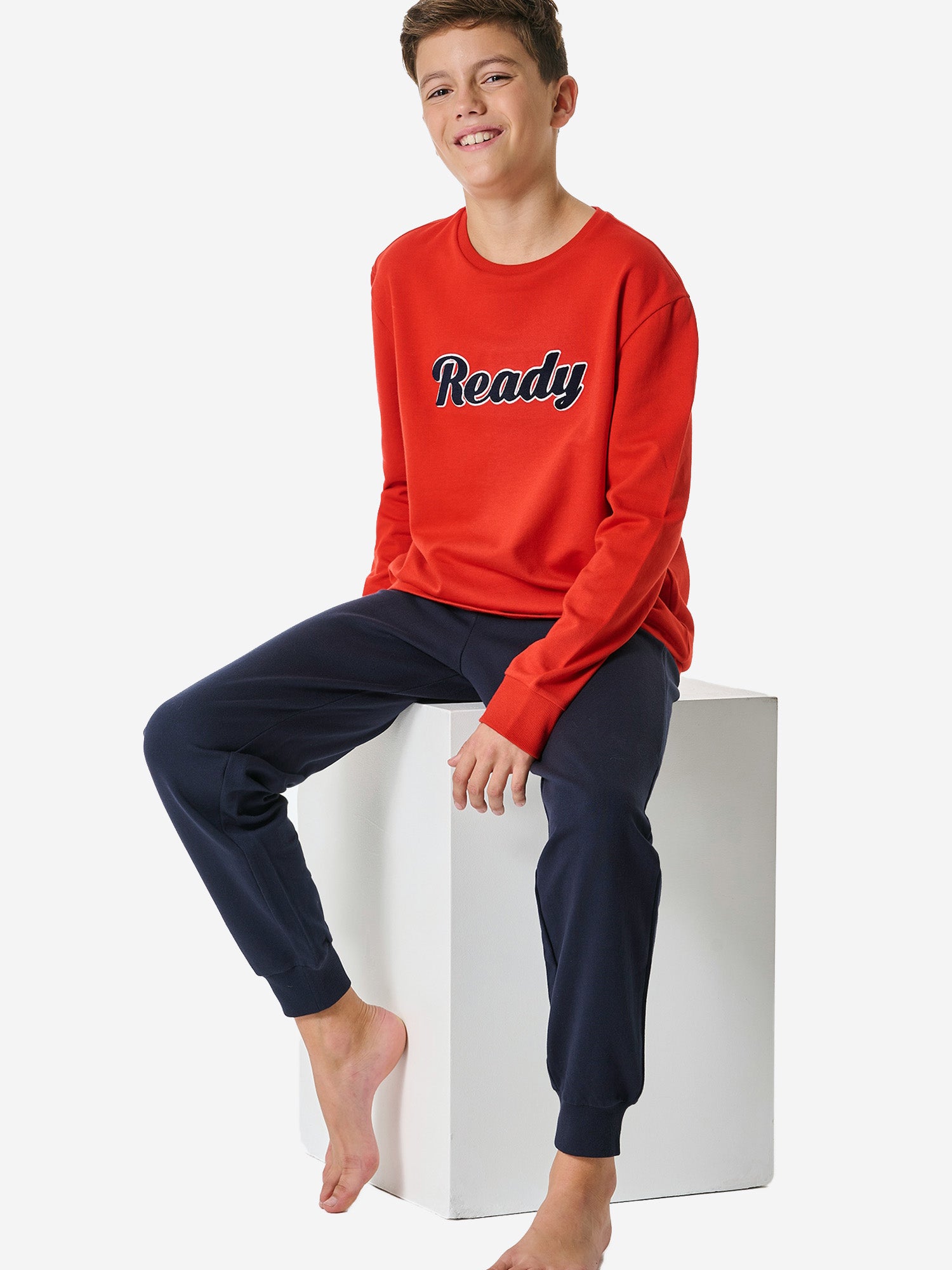 SCHIESSER Jungen Pyjama Nightwear Lang