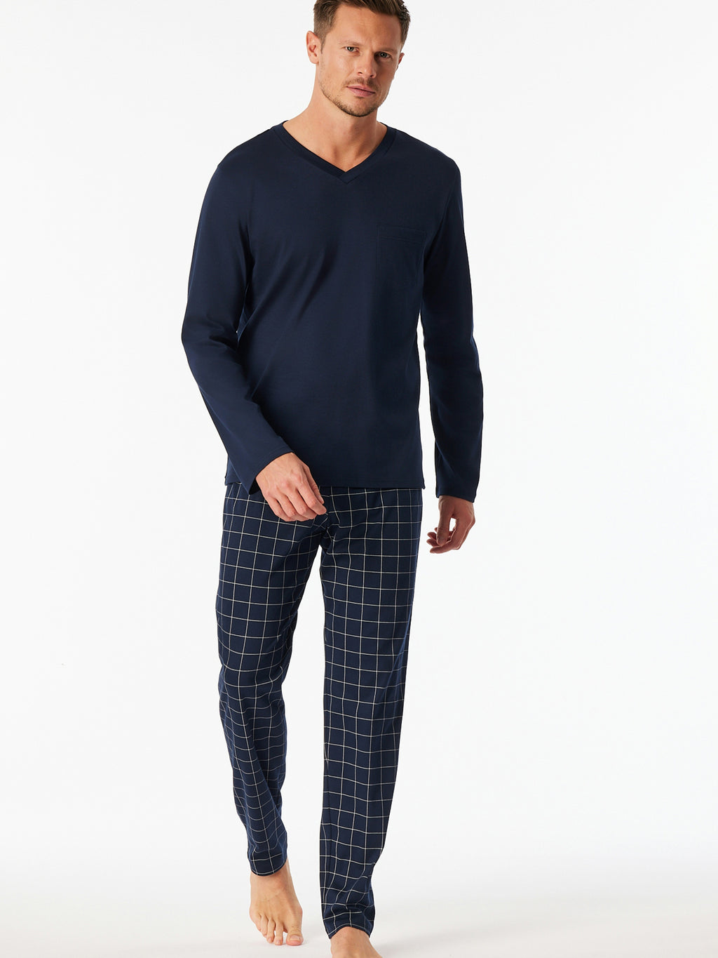 Schiesser Men's Pyjamas Fine Interlock