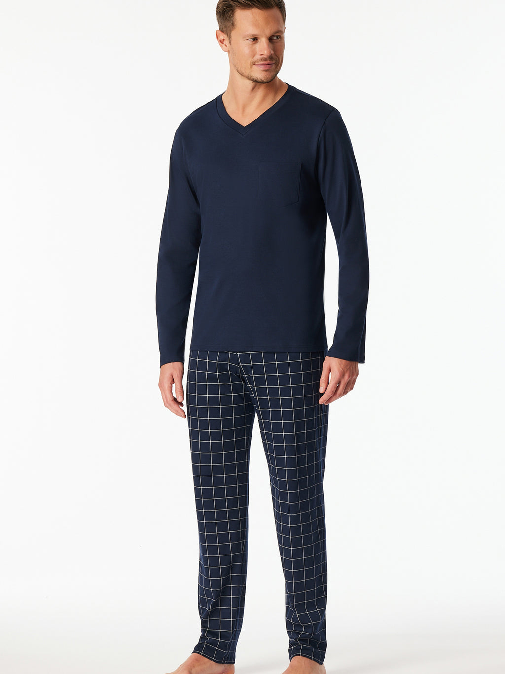 Schiesser Men's Pyjamas Fine Interlock