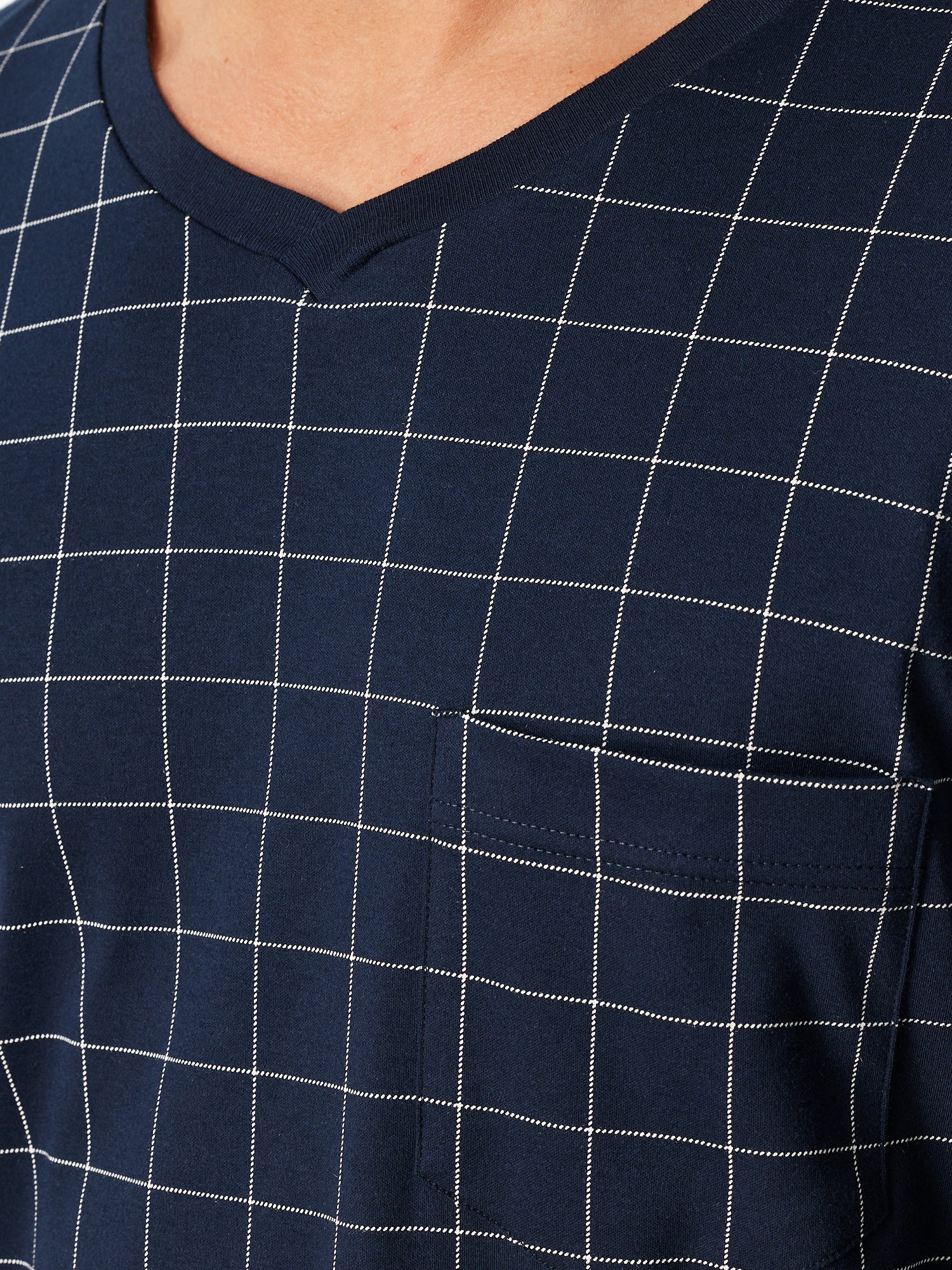 SCHIESSER Herren Nachthemd Fine Interlock