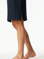 Schiesser Heren Lange Nachthemd - Fijne Interlock