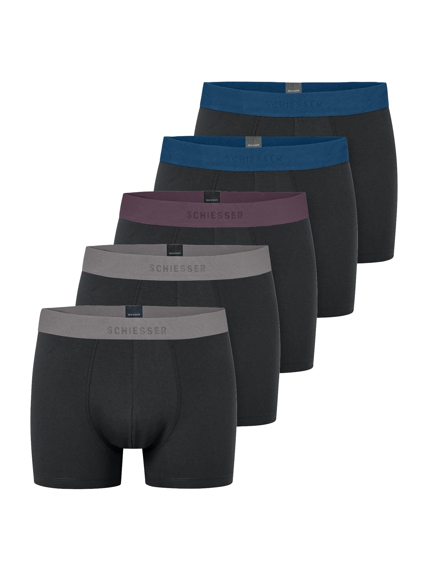 SCHIESSER Herren Trunks 95/5 5er Pack